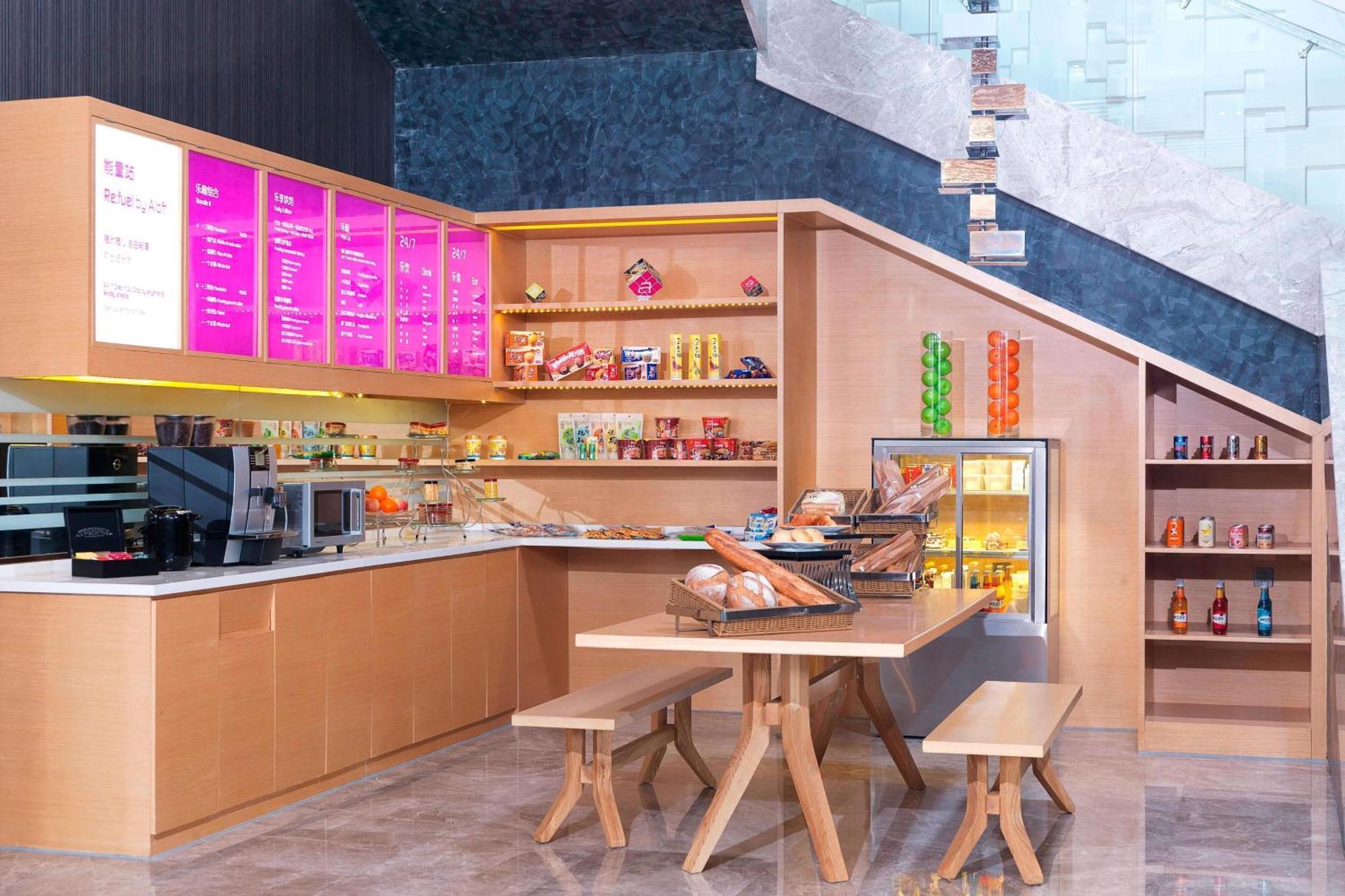 Aloft Dalian Hotell Eksteriør bilde