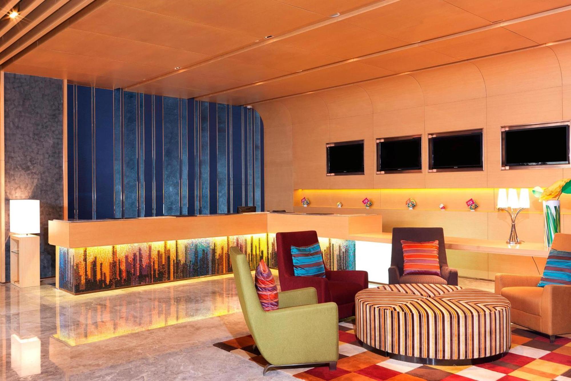 Aloft Dalian Hotell Eksteriør bilde