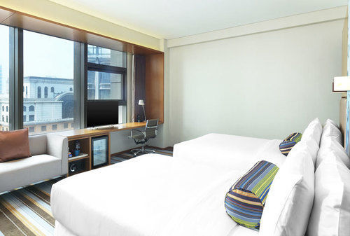 Aloft Dalian Hotell Eksteriør bilde